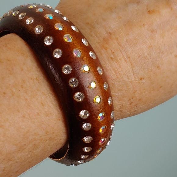 5/$20.⭐Wood bracelet bangle with - Picture 3 of 3